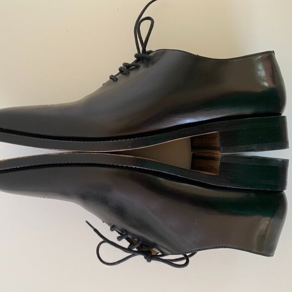 Italian Women's Wholecut Brogue Oxfords | Premium Calfskin | Custom Made - Picture 9 of 16